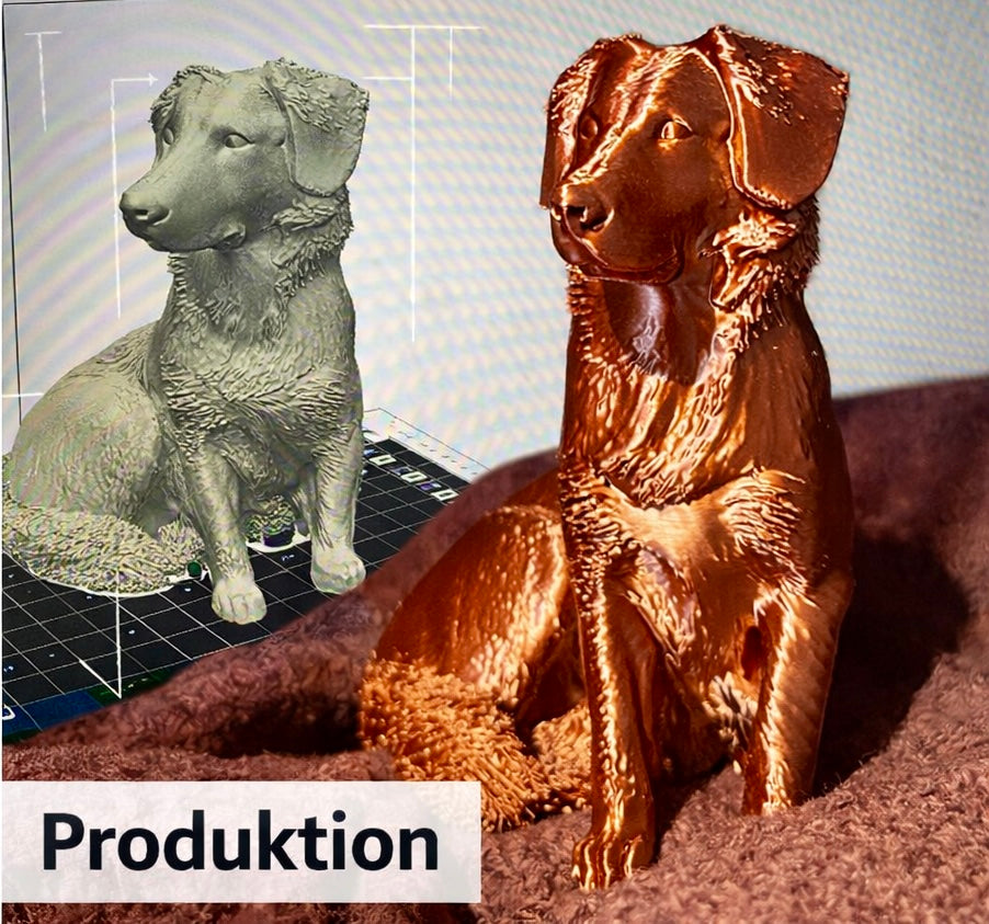 Personalisierte 3D Figur Tier